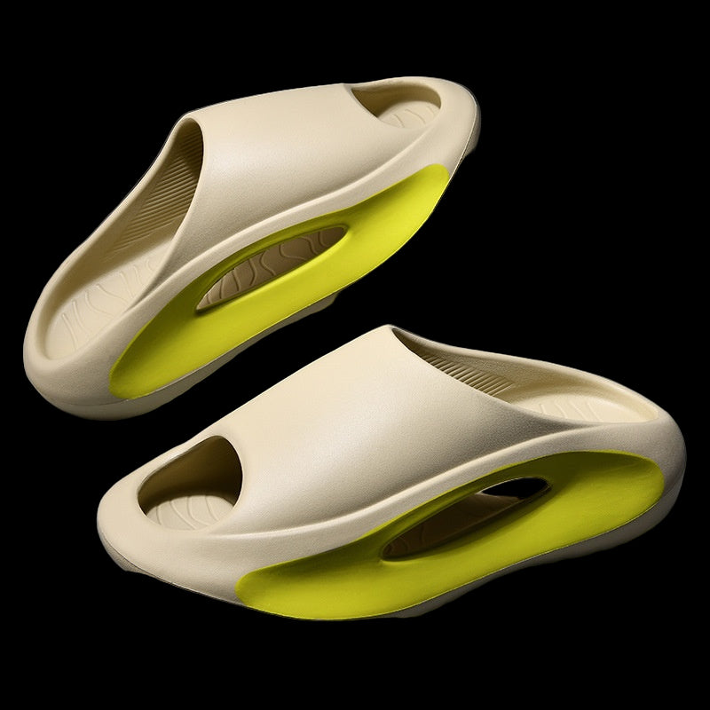 Peep Toe Slippers - Unisex Summer Beach Shoes