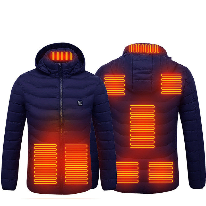 USB Heated Jacket - Electric Warming Coat for Winter Rechargeable