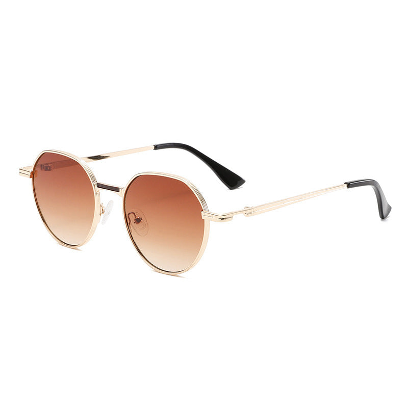 Round Metal Sunglasses UV400 Sunglasses