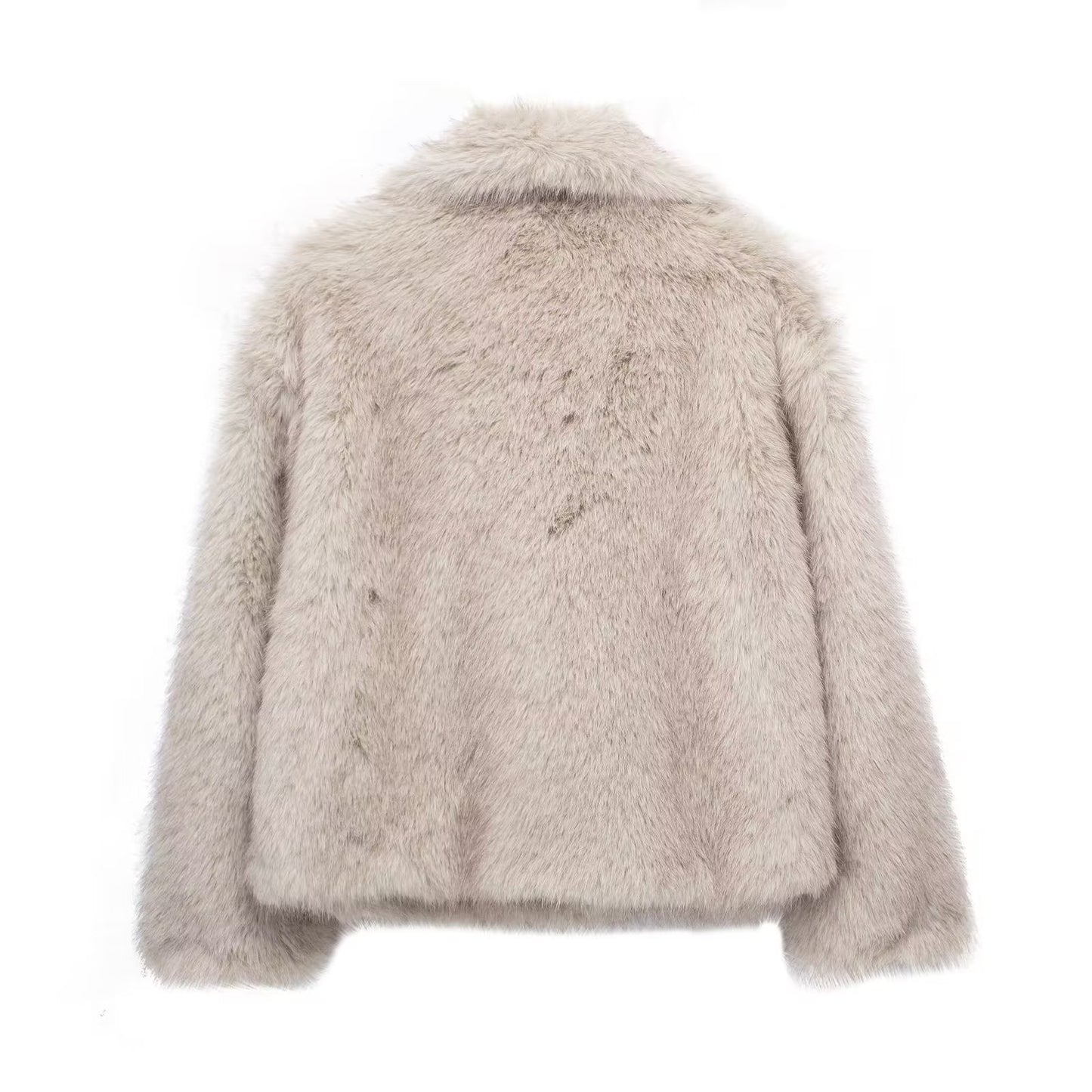 Women's Winter Fluffy Plush Coat