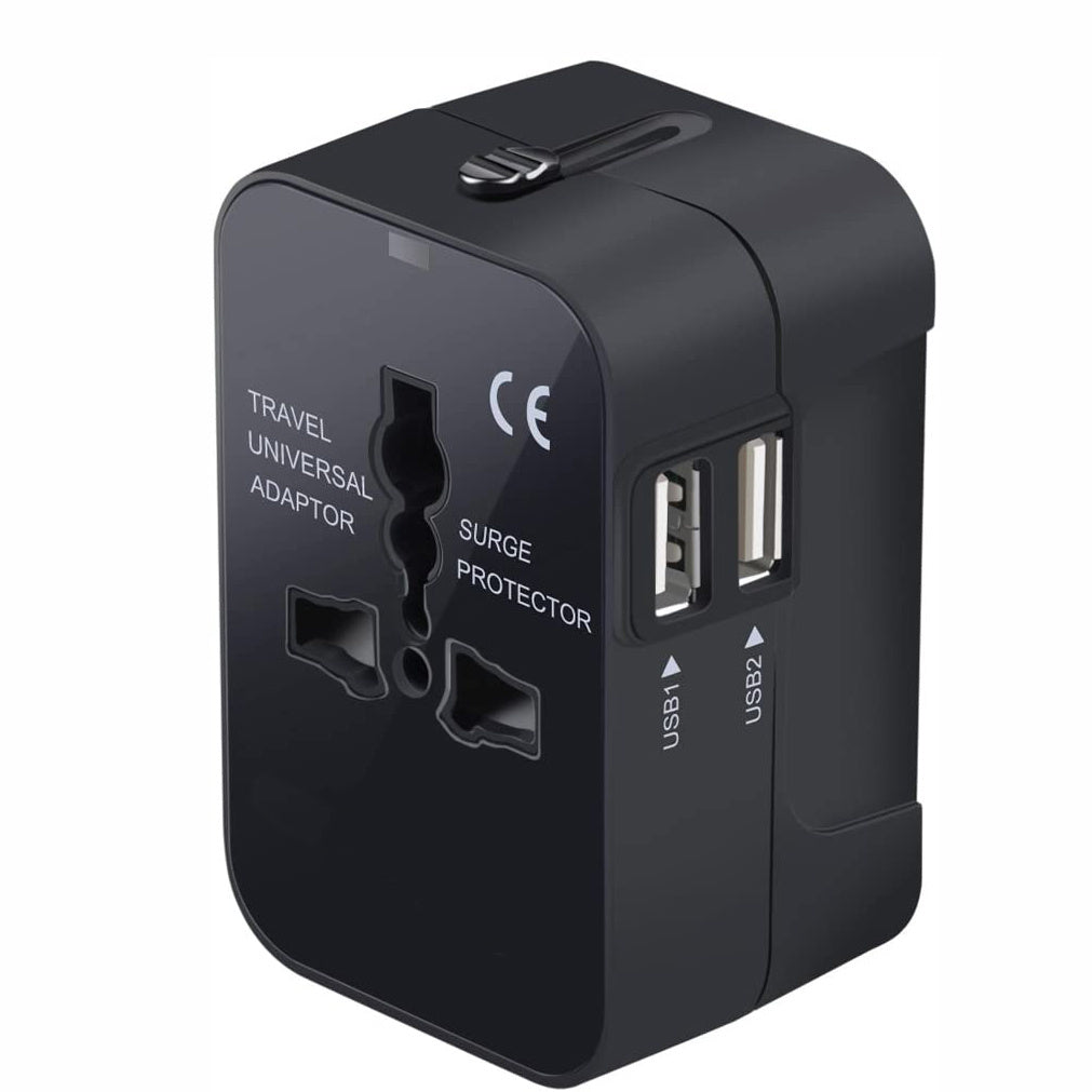 Universal Travel Adapter - Worldwide All-in-One Wall Charger