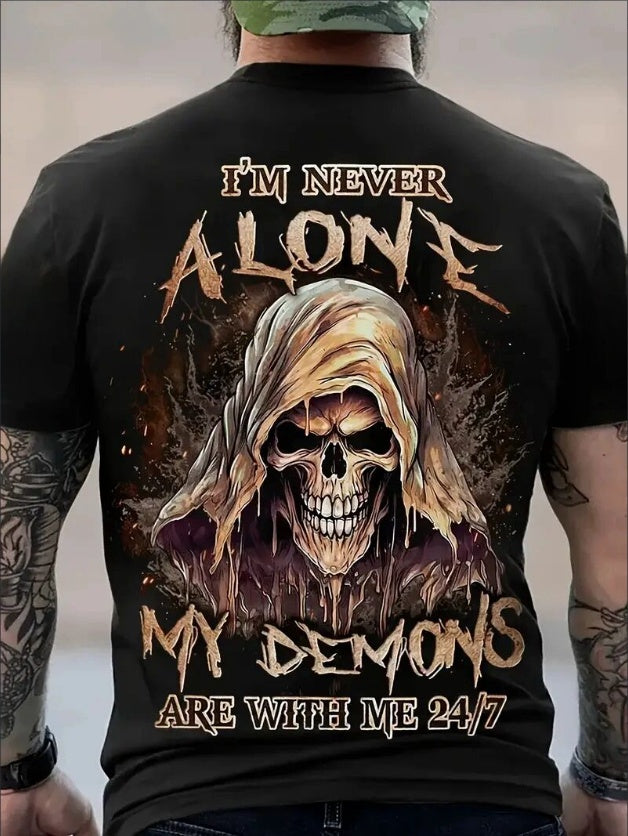 Men's Plus Size Graphic Tee - Soft Comfortable Fit