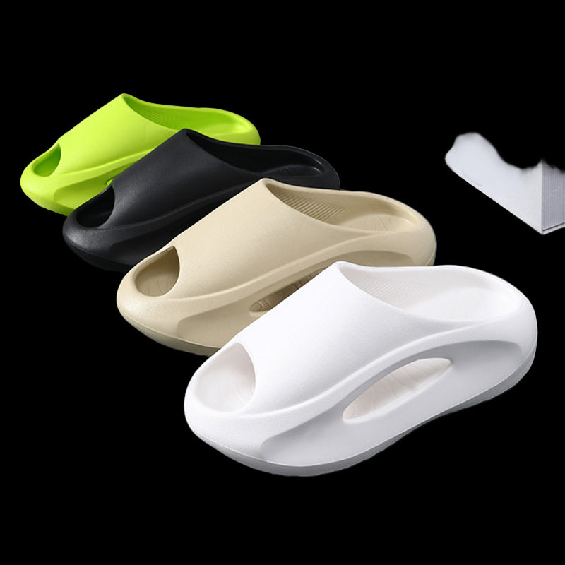 Peep Toe Slippers - Unisex Summer Beach Shoes