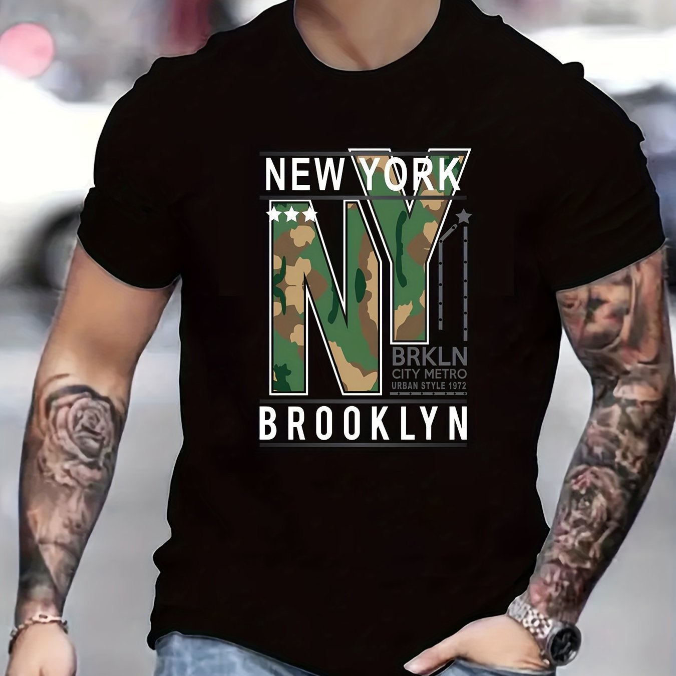 NEW YORK BROOKLYN Men's T-Shirt