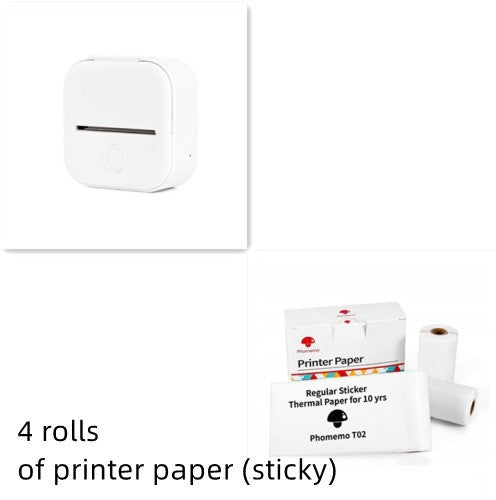 Mini Thermal Label Printer - Bluetooth Portable Photo & Price Tag Printer