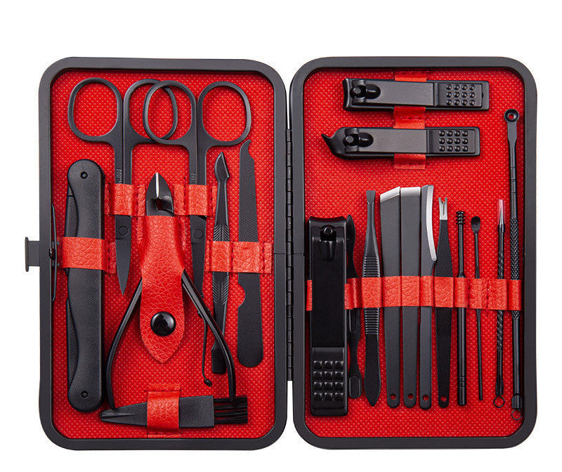 Professional Nail Care Kit - Complete Manicure & Pedicure Set