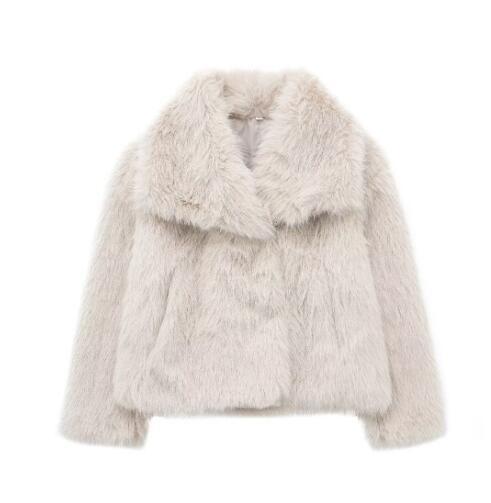 Women's Winter Fluffy Plush Coat