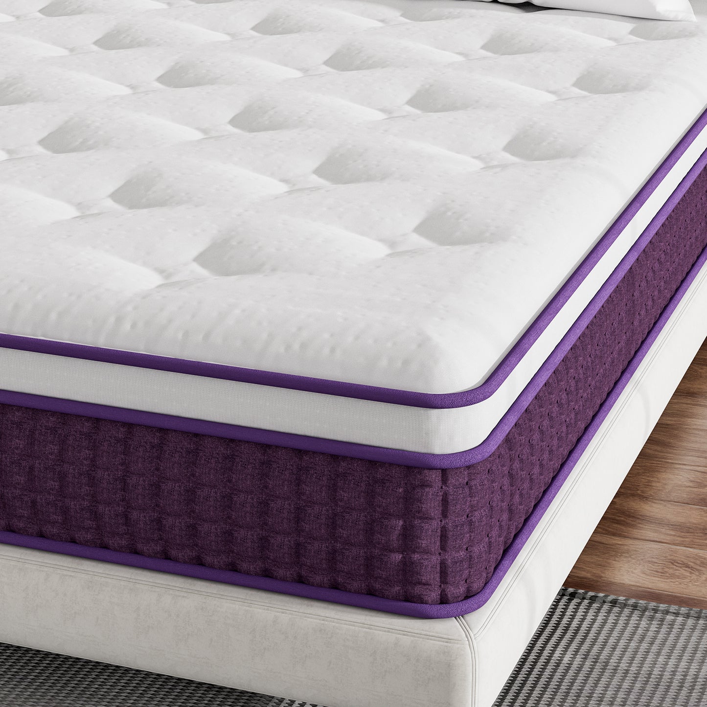 Full Hybrid Mattress - 12 Inch Medium Soft with Motion Isolation