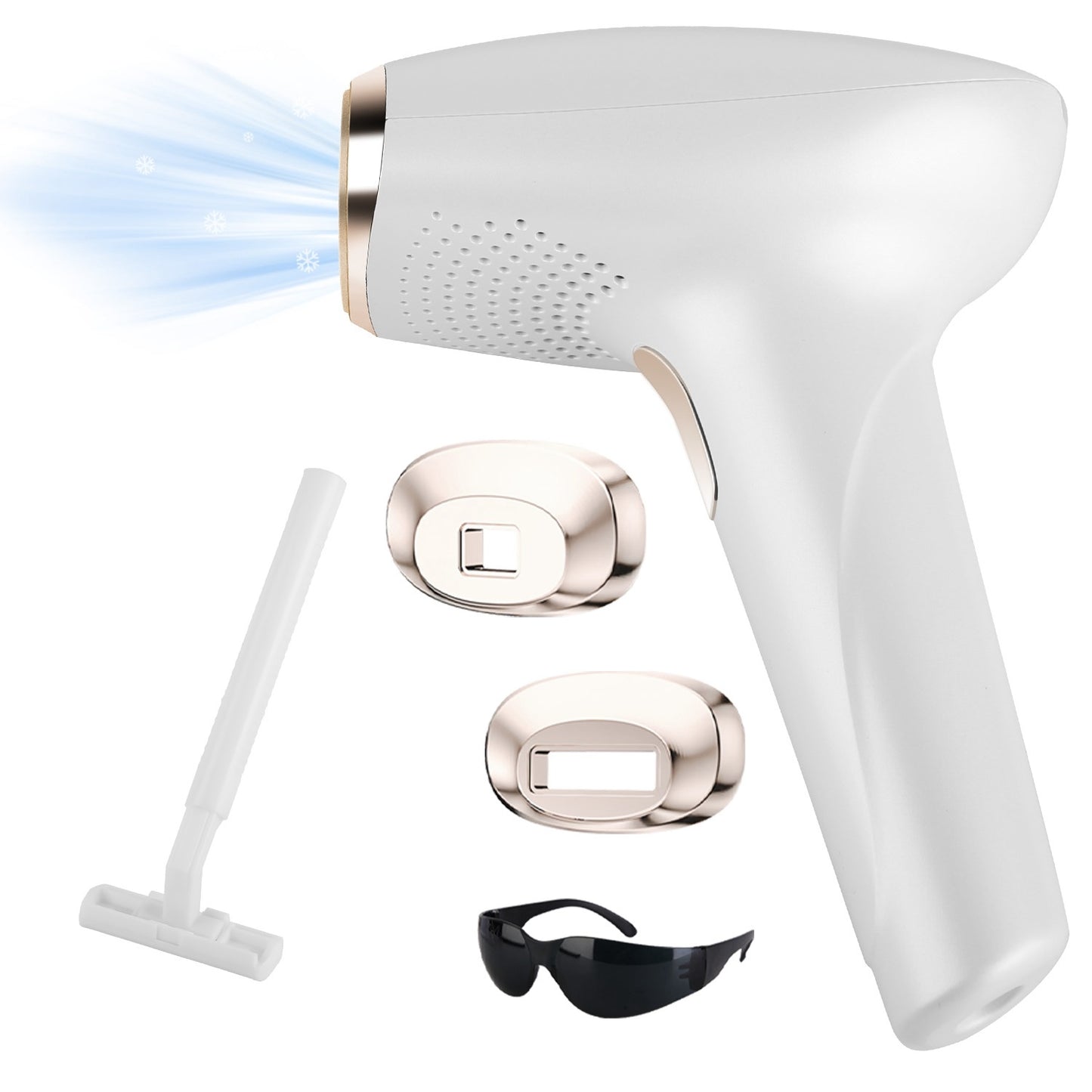 3-in-1 Ice Cooling IPL Hair Removal Device - 999,999 Flashes