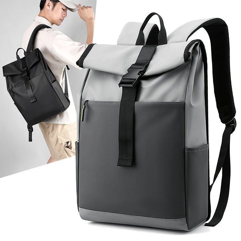 Casual Fashion Laptop Backpack - Oxford Cloth Waterproof Travel Bag
